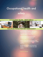 Occupational health and safety A Complete Guide - 2019 Edition