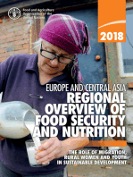 Regional Overview of Food Security and Nutrition in Europe and Central Asia 2018: The Role of Migration, Rural Women and Youth in Sustainable Development