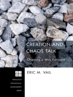 Creation and Chaos Talk: Charting a Way Forward