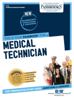 Medical Technician: Passbooks Study Guide