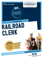 Railroad Clerk: Passbooks Study Guide