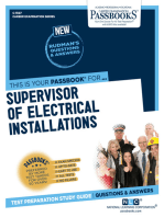 Supervisor of Electrical Installations: Passbooks Study Guide