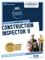 Construction Inspector II: Passbooks Study Guide