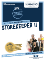 Storekeeper II: Passbooks Study Guide