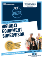 Highway Equipment Supervisor: Passbooks Study Guide