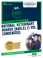 NATIONAL VETERINARY BOARDS (NBE) (NVB) (1 VOL.): Passbooks Study Guide