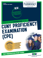 CUNY Proficiency Examination (CPE): Passbooks Study Guide