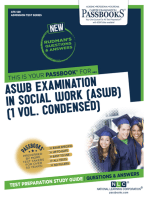 ASWB EXAMINATION IN SOCIAL WORK [ASWB] (1 VOL.): Passbooks Study Guide