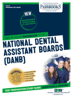 NATIONAL DENTAL ASSISTANT BOARDS (DANB): Passbooks Study Guide