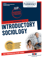 INTRODUCTORY SOCIOLOGY: Passbooks Study Guide