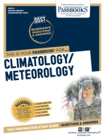 CLIMATOLOGY/METEOROLOGY: Passbooks Study Guide