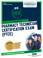 PHARMACY TECHNICIAN CERTIFICATION EXAM (PTCE): Passbooks Study Guide