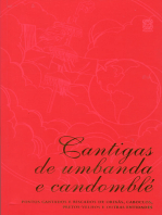 Cantigas de umbanda e candomblé: Pontos cantados e riscados de orixás, caboclos, pretos-velhos e outras entidades