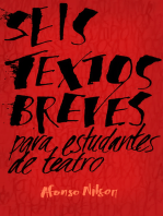 Seis textos breves para estudantes de teatro