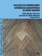 Avaliação das aprendizagens: Experiências Emancipatórias no Ensino Superior