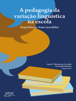 A pedagogia da variação linguística na escola: experiências bem sucedidas