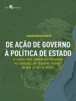 De Ação de Governo à Política de Estado: O Caso das Áreas Protegidas no Estado do Espírito Santo Entre 1940 e 2000