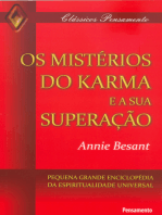 Os Mistérios do Karma e Sua Superação