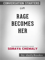 Rage Becomes Her: The Power of Women's Anger by Soraya Chemaly | Conversation Starters