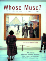 Whose Muse?: Art Museums and the Public Trust