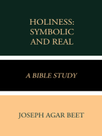 Holiness: Symbolic and Real