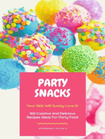 Party Snacks - Your Kids Will Surely Love It!: 160 Creative And Delicious Recipes Ideas For Party Food (Funny Food Cookbook)