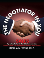 The Negotiator in You: Sales