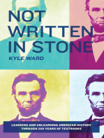 Not Written in Stone: Learning and Unlearning American History Through 200 Years of Textbooks