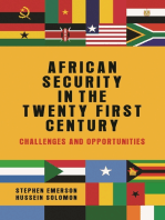 African security in the twenty-first century: Challenges and opportunities