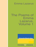 The Poems of Emma Lazarus, Volume 1