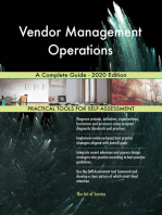 Vendor Management Operations A Complete Guide - 2020 Edition