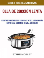 Olla De Cocción Lenta: Recetas Saludables Y Sabrosas De Olla De Cocción Lenta Para Un Estilo De Vida Adecuado (Comer Recetas Sabrosas)