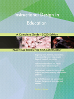 Instructional Design In Education A Complete Guide - 2020 Edition