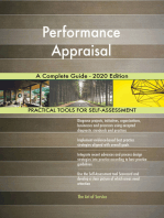 Performance Appraisal A Complete Guide - 2020 Edition