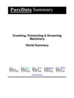 Crushing, Pulverizing & Screening Machinery World Summary: Market Sector Values & Financials by Country