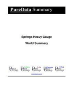 Springs Heavy Gauge World Summary: Market Values & Financials by Country