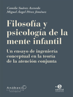 Filosofía y psicología de la mente infantil: Un ensayo de ingeniería conceptual en la teoría de la atención conjunta