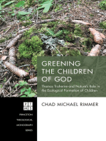 Greening the Children of God: Thomas Traherne and Nature’s Role in the Ecological Formation of Children