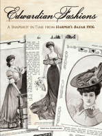 Edwardian Fashions: A Snapshot in Time from Harper's Bazar 1906