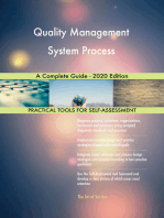 Quality Management System Process A Complete Guide - 2020 Edition