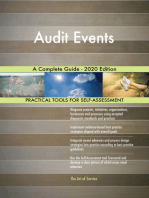 Audit Events A Complete Guide - 2020 Edition