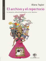 El archivo y el repertorio: La memoria cultural performática en las Américas