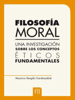 Filosofía moral. Una investigación sobre los conceptos éticos fundamentales