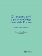 El proceso civil a partir del Código General del Proceso: Segunda Edición