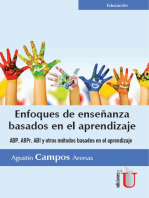 Enfoques de enseñanza basados en el aprendizaje: ABP, ABPr, ABI y otros métodos basados en el aprendizaje 