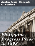 Philippine Progress Prior to 1898: A Source Book of Philippine History to Supply a Fairer View of Filipino Participation and Supplement the Defective Spanish Accounts