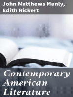 Contemporary American Literature: Bibliographies and Study Outlines