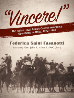 Vincere: The Italian Royal Army's Counterinsurgency Operations in Africa, 1922–1940