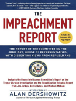 The Impeachment Report: The Report of the Committee on the Judiciary, House of Representatives, with Dissenting Views from Republicans