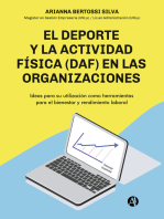 El deporte y la actividad física (DAF) en las organizaciones: Ideas para su utilización como herramientas para el bienestar y rendimiento laboral